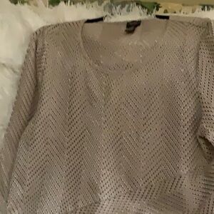 Ladies Chico’s gold top